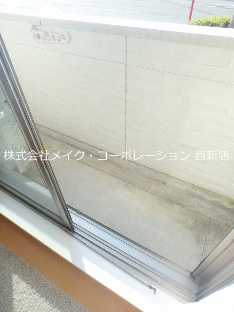 エルモス姪浜 ベランダ