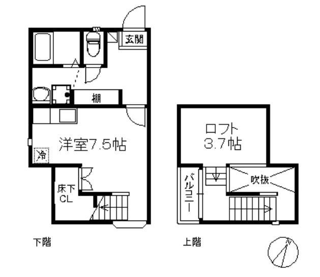 POLARIS吉塚 間取り