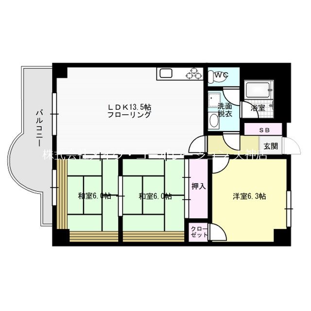 ハイラーク舞鶴 間取り