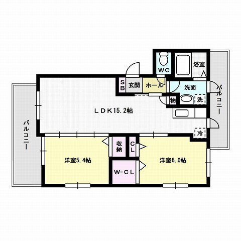 フォレスト荒江 間取り