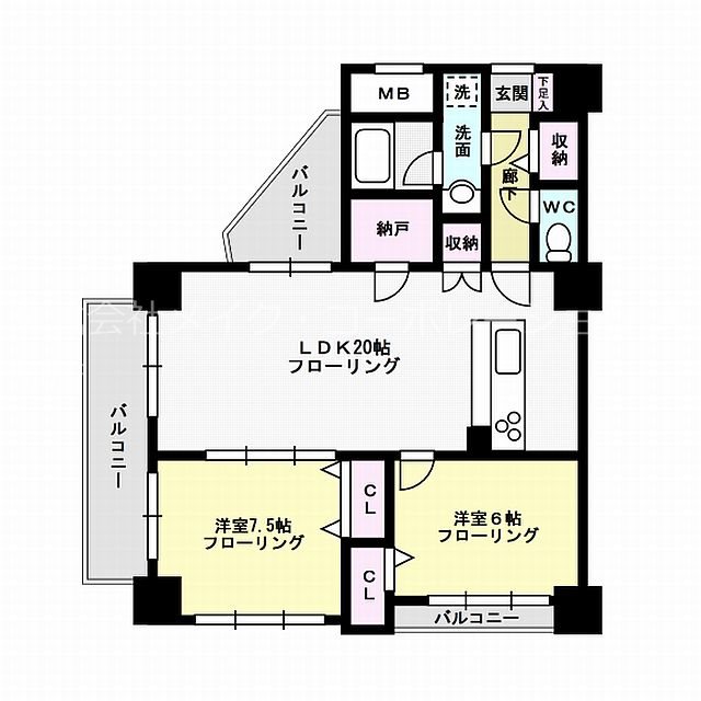 ヴィオラ薬院 間取り