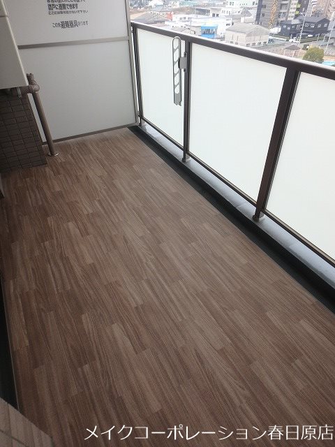 写真は同型タイプ am・park ベランダ