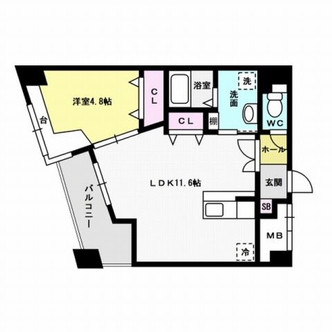 ボーナム七隈 間取り