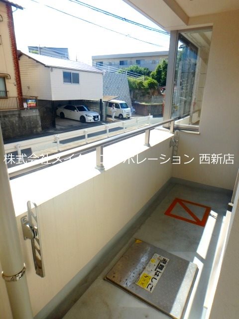 ボーナム七隈 ベランダ