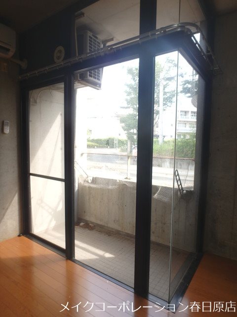 写真は同型タイプ パークコート春日Ⅱ ベランダ