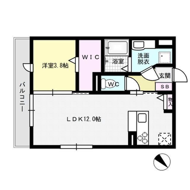 D-room光丘 間取り図