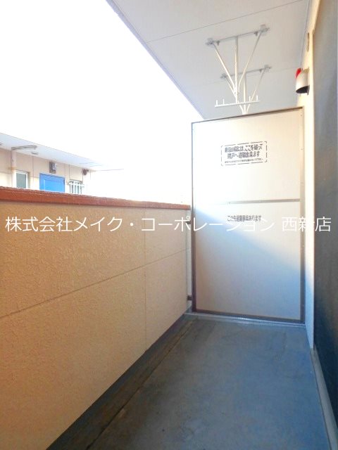 ベランダ クレシア姪浜 ベランダ