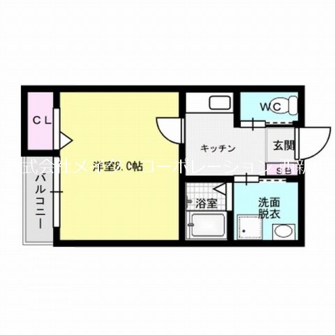 キーフル～ネット無料～ 間取り