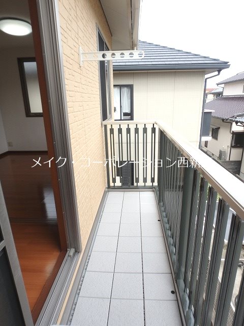 サンフラワーＣ棟～ネット無料～ ベランダ