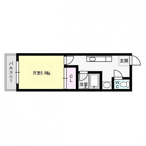 グランドシティ西新 間取り