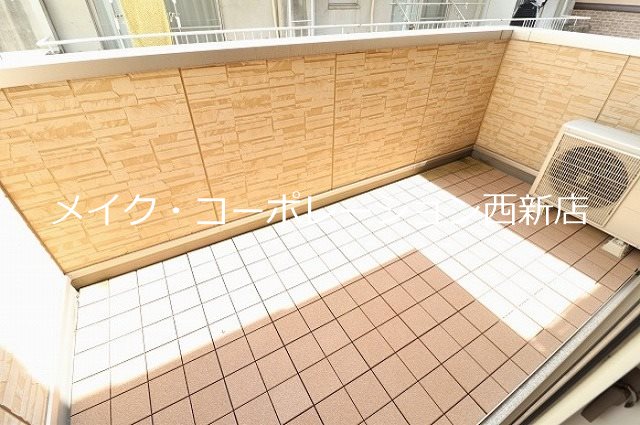 D-room西新Ⅱ ベランダ