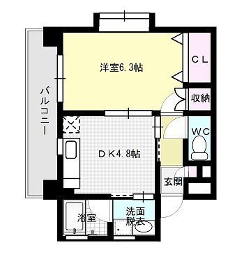 リヴィエール友泉亭～ネット無料～ 間取り