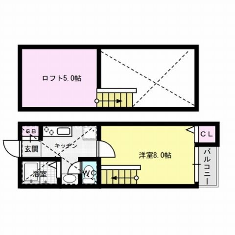 メゾン別府 間取り