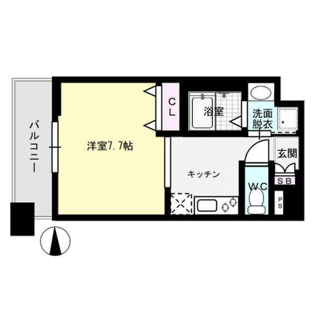 インプルーブ西新 間取り