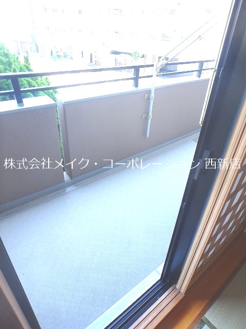 アメックス西新セレスト  ベランダ