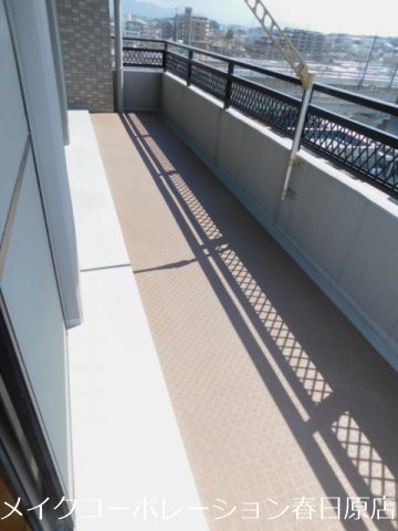 写真は同型タイプ オーデブラン博多南 ベランダ