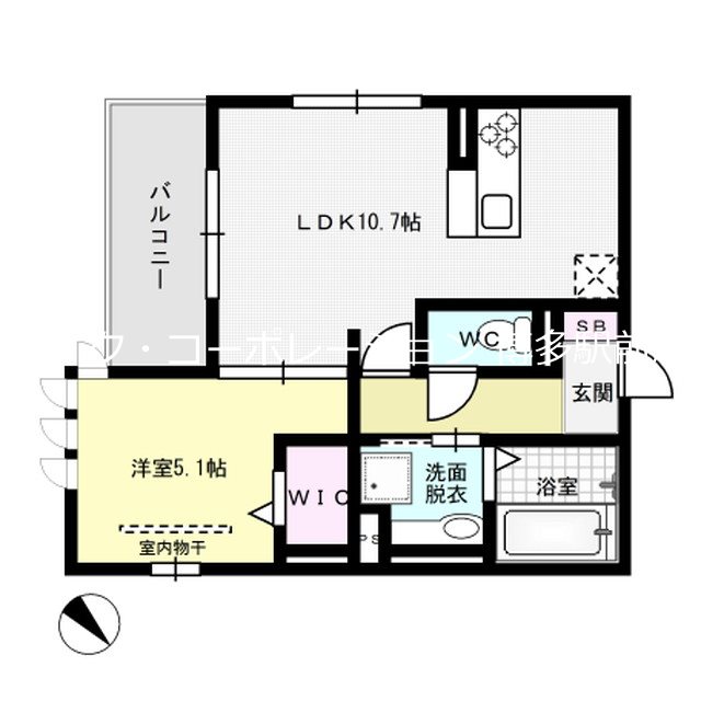 ブルーミングガーデン 間取り