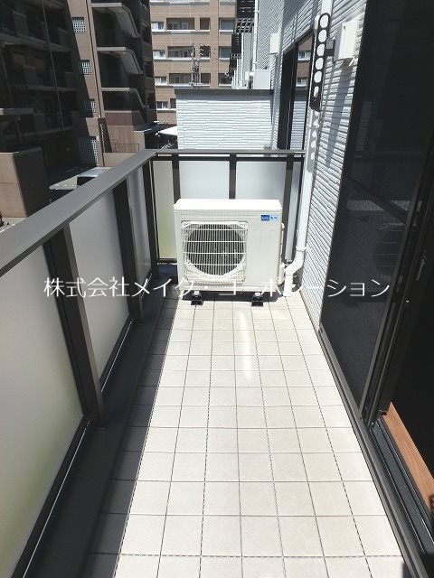 ミッドレジデ室見～駐車場無料～ ベランダ
