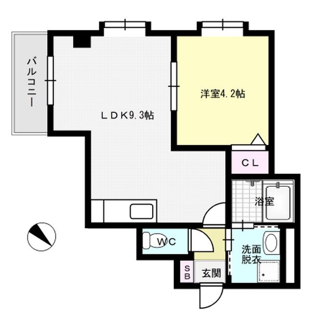 サンセール祖原 間取り