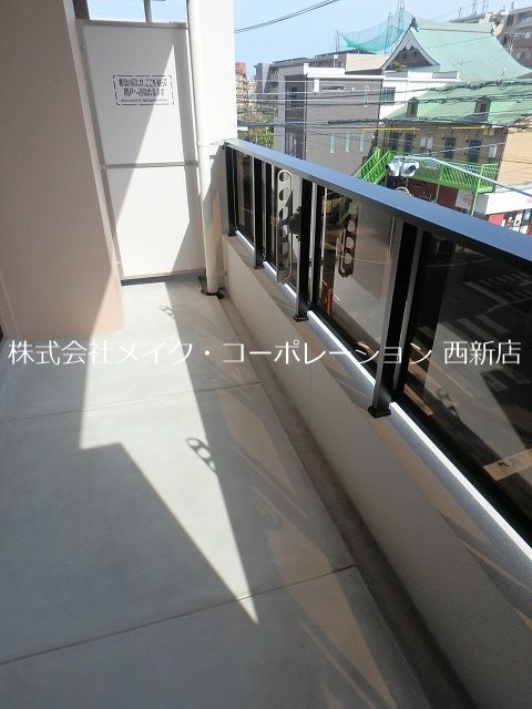 エソラ西新～ネット無料～ ベランダ