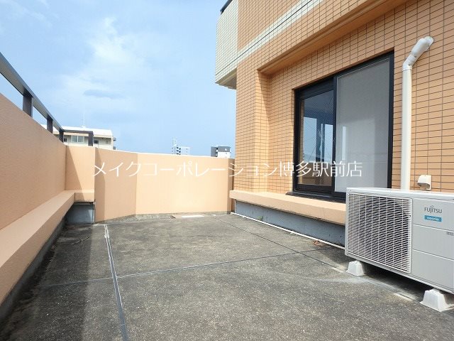 ※参考写真 ピュアドーム博多リバーサイト ベランダ