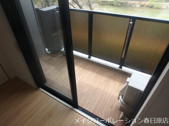 写真は同型タイプ グランソレイユ博多南 ベランダ