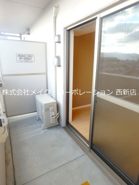 ベランダ ワンズハート室見 ベランダ