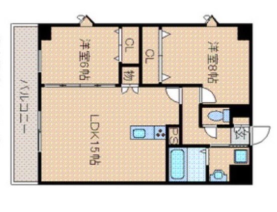 フェリセステージ梅光園 間取り