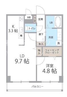 La Grande大濠 間取り