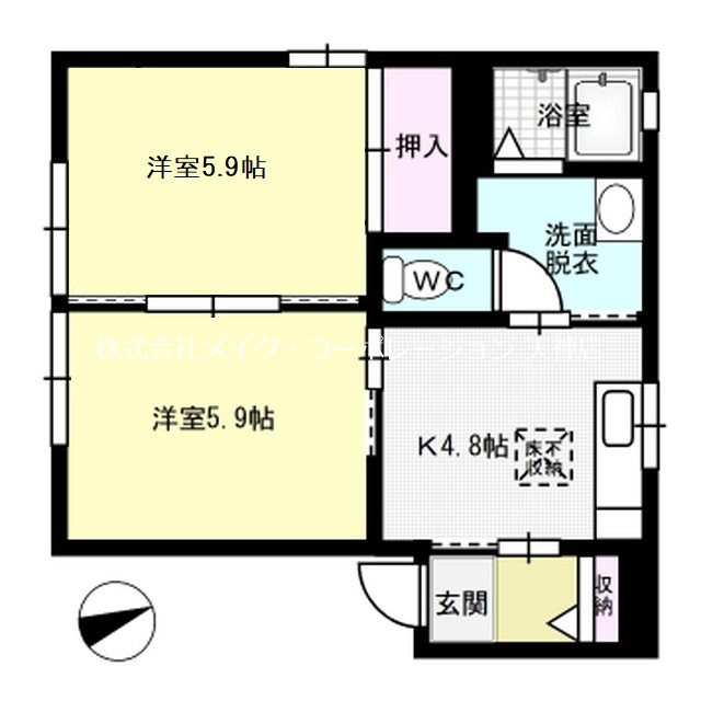 ディアスよしずみ 間取り