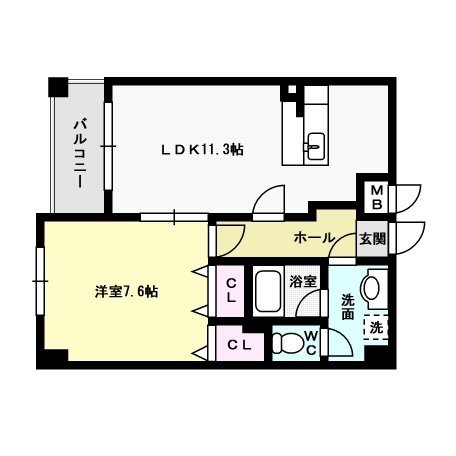 La・Riviere M 間取り