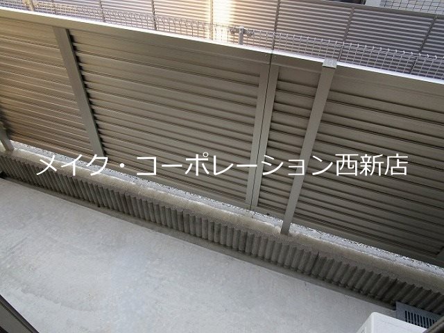ベランダ D-room西新 ベランダ
