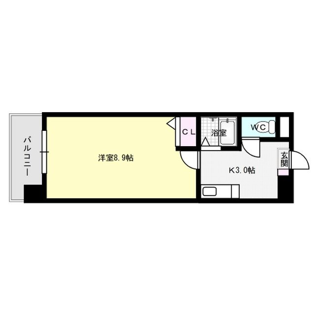 真和ビル 403号室 間取り