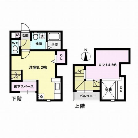 アサンブラージュ藤崎～ネット無料～ 間取り