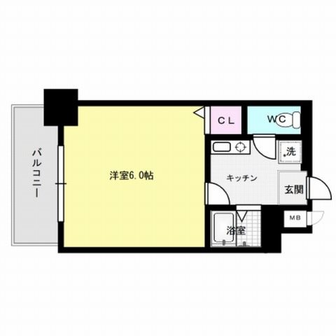 ダイナコートエスタディオ西新南  間取り