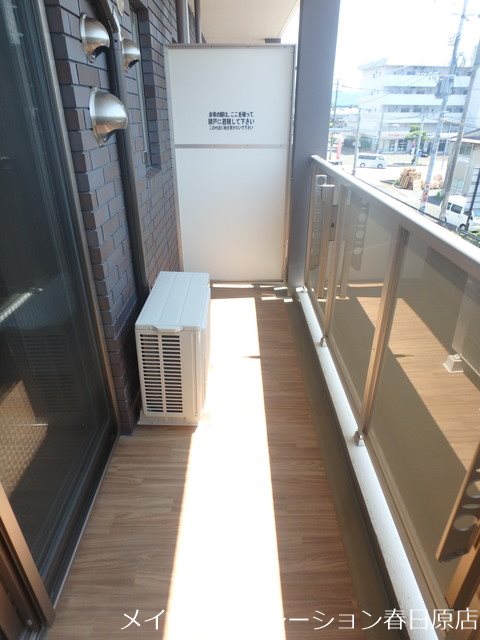 写真は同型タイプ Neues Land ベランダ