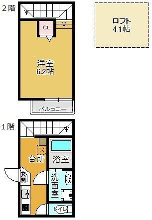 シャレオ次郎丸Ⅱ 間取り