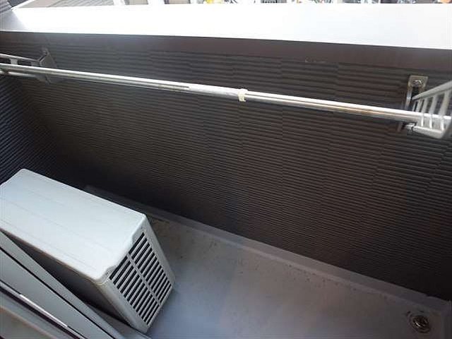 SMILEAX西新axis ベランダ