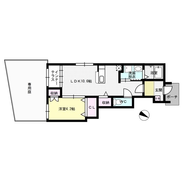 シャルール 間取り図
