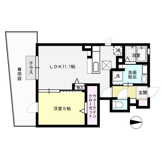 間取り グランシャリオⅡ 間取り図