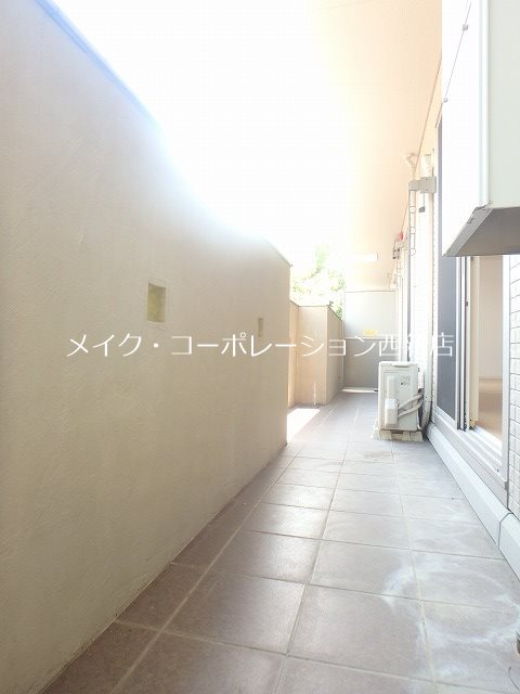 リヴェール七隈B棟 ベランダ