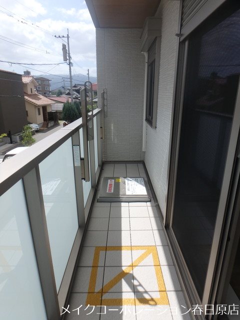 シャーメゾン中原ガーデン ベランダ