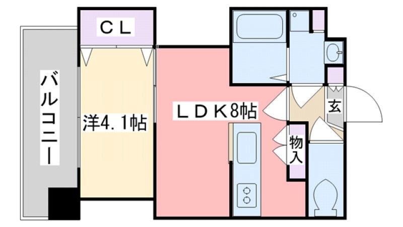アースフレンドリー大濠 間取り