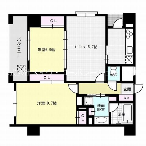 ビエンナーレ高取 間取り