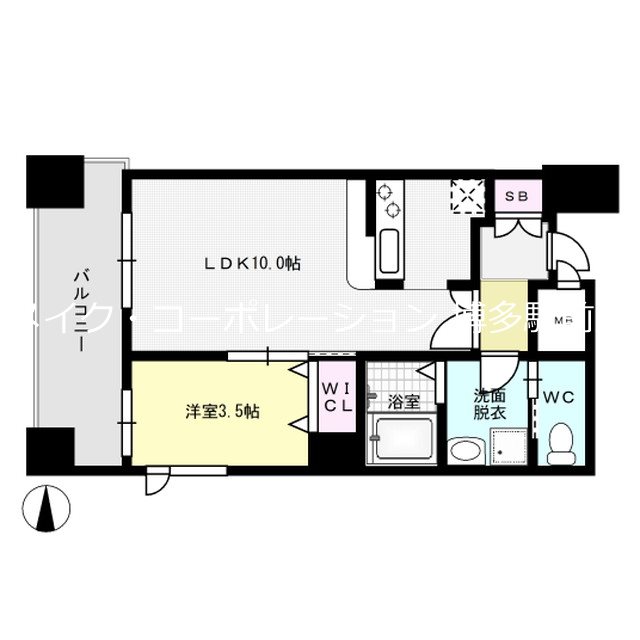 ネストピア博多ガーデン 間取り