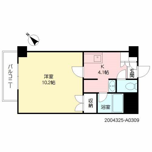 ルノアス博多 間取り