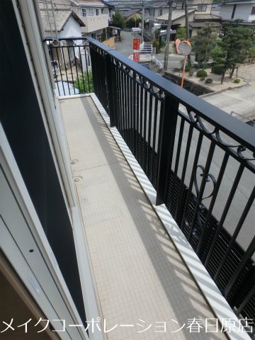 パークハイム水城B棟 ベランダ