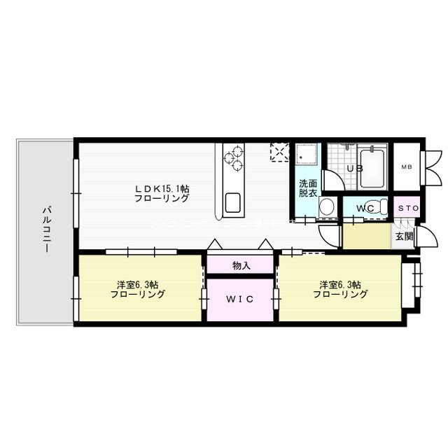 アントレ平尾参道 間取り