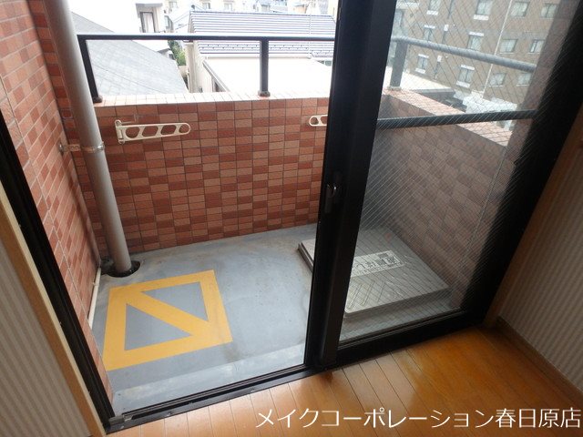 ベランダ リリーフラック春日原 ベランダ