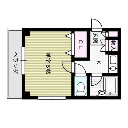 ニューウェステリア春日 間取り図